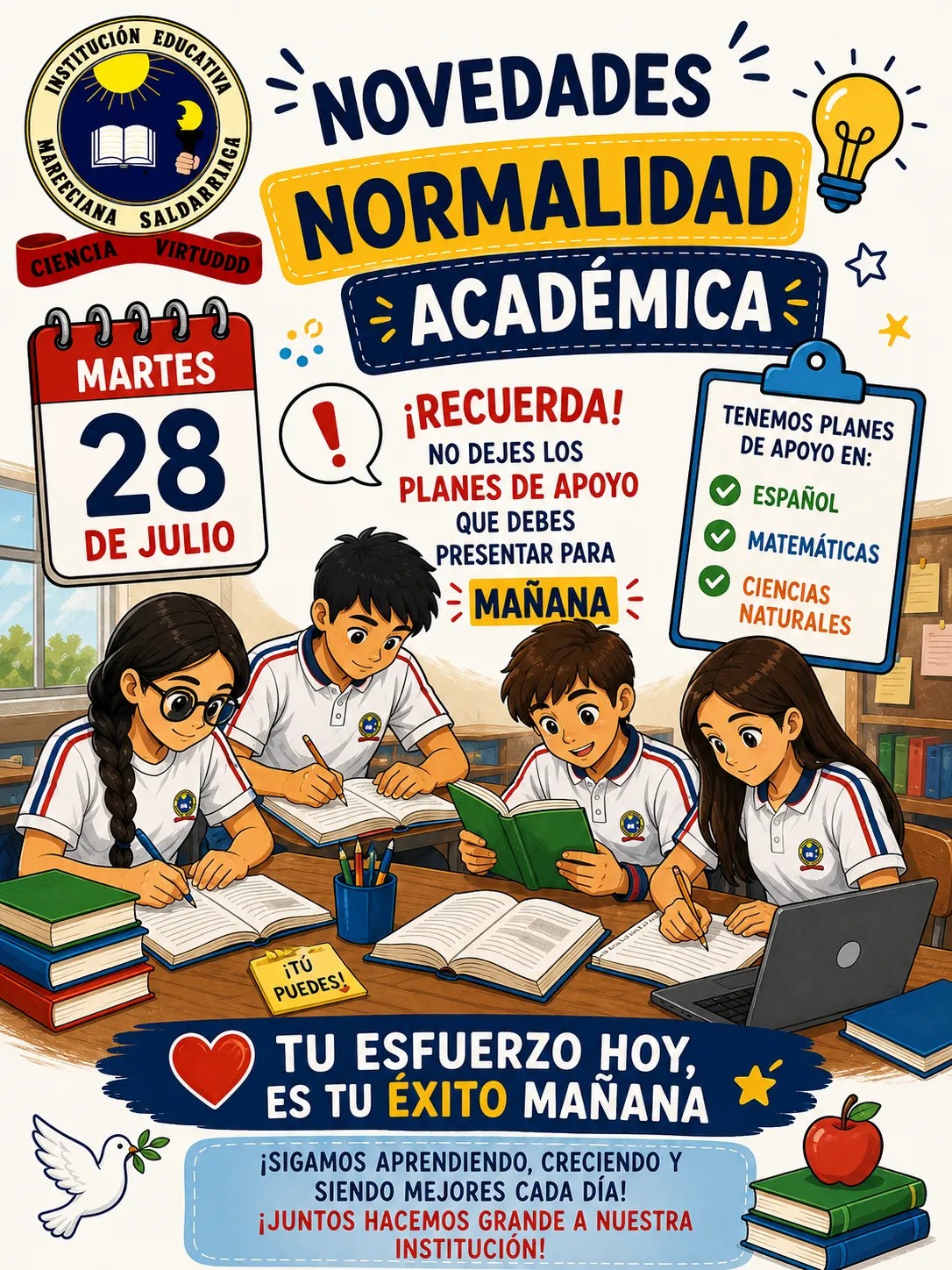 Novedades 28 de julio